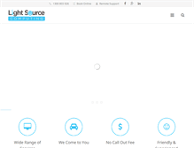 Tablet Screenshot of lightsource-computing.com.au